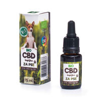 Slika EkoKor Bio CBD kapljice za pse 3% (450 mg CBD) XL, 15mL