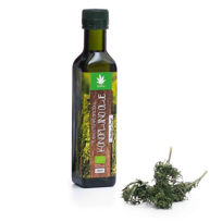 Slika EkoKor ekološko sveže hladno stiskano konopljino olje, 250 mL