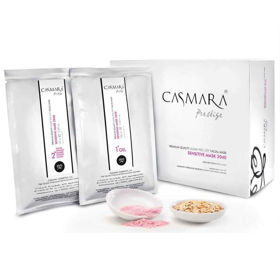Slika Casmara Sensitive Peel-Off maska, 25 g prahu in 100 mL gela