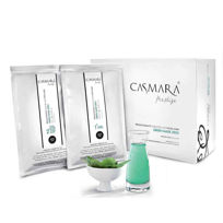 Slika Casmara Green Peel-Off maska, 25 g prahu in 100 mL gela
