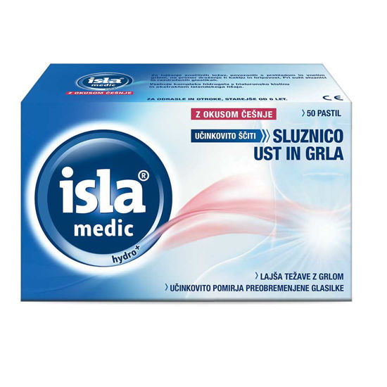 Število pastil: 50 pastil