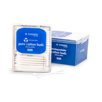 Slika Bombažne vatirane palčke - biorazgradljive, 200 ali 300 palčk