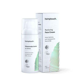Slika HempTouch konopljina vitaminska krema za obraz, 50 mL