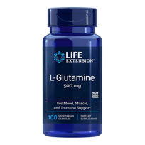 Slika Life Extension L-glutamin 500 mg, 100 kapsul