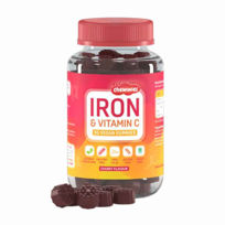 Slika Chewwies Železo & vitamin C, 30 žvečilnih gumijev