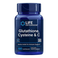 Slika Life Extension Glutation, cistein & C, 100 kapsul