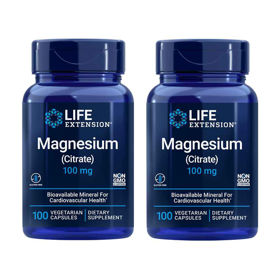 Slika Life Extension Magnezij citrat, 2x100 kapsul (DUO PAKET)