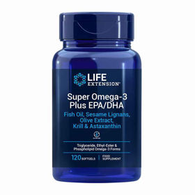 Slika Life Extension Super omega-3 Plus EPK/DHK, 120 mehkih kapsul