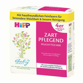 Slika HIPP Babysanft vlažilni robčki, 4 x 56 robčkov