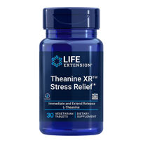 Slika LifeExtension Theanine XR Stress Relief pri stresu, 30 tablet