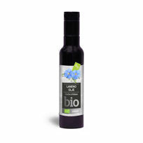 Slika Bufo Organic BIO Laneno olje hladno stiskano, 250 mL
