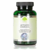 Slika G&G Vitamins Aktivno oglje iz kokosovih lupin v kapsulah, 90 kapsul