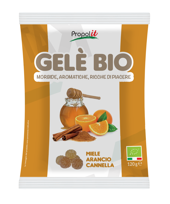 Slika PropolIt BIO žele bonboni - med, pomaranča in cimet, 120 g