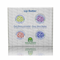 Slika Maslo za ustnice - pasijonka, vijolica, liči in zeleno jabolko, 4x15 mL