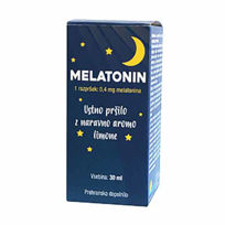 Slika Nutrilab Melatonin ustno pršilo z naravno aromo limone, 30 mL