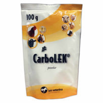 Slika CarboLek (prej: CarboVet) oglje v prahu, različne količine