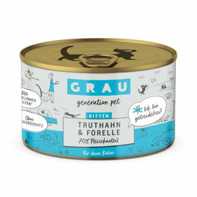 Slika Grau konzerva mačke mladiči puran & postrv, 200 g