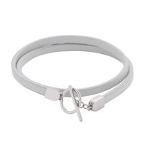 Energetix,usnjena magnetna zapestnica