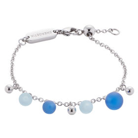 Energetix magnetna zapestnica, steklene modre kroglice