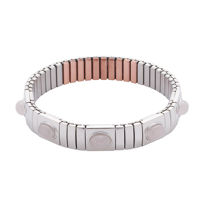 Energetix,raztegljiva magnetna zapestnica,poldragi kamni