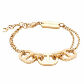 Energetix magnetna zapestnica, povezani elementi v zlati barvi