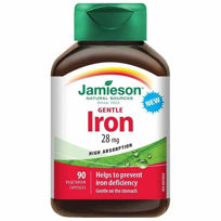 Slika Jamieson železo 28 mg tablete, 90 tablet