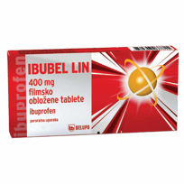 Ibubel Lin 400 mg, obložene tablete