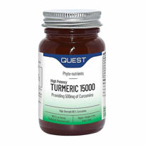 Slika Quest Turmeric 15000 kurkumin s piperinom, 60 tablet