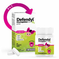 Defendyl Imunoglukan P4H, D3 žvečljive tablete za otroke