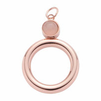 Energetix rose-gold magnetni barvit obesek