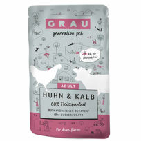 Slika Grau hrana za mačke piščanec in teletina, 125, 200 ali 800 g