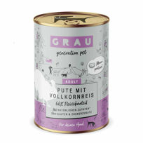 Slika Grau konzerva za pse puran in polnozrnat riž, 400 ali 800 g