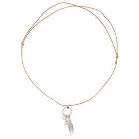 Energetix usnjena magnetna ogrlica