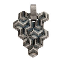 Energetix magnetni obesek v rabljenem videzu s trikrakim vzorcem