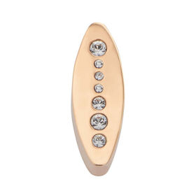 Energetix rose-gold magnetni obesek s kristali Swarovski