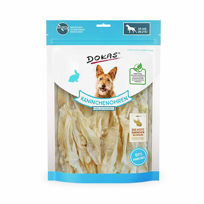Slika Dokas prigrizek za pse - sušena zajčja ušesa, 180 g