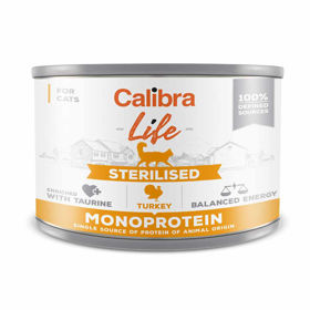 Calibra Life Sterilised, mokra hrana za odrasle kastrirane in sterilizirane mačke