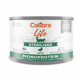Calibra Life Sterilised, mokra hrana za odrasle kastrirane in sterilizirane mačke