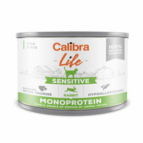 Calibra Life Sensitive, mokra hrana za občutljive mačke