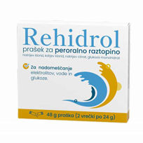 Slika Rehidrol prašek za peroralno raztopino, 2x24 vrečke