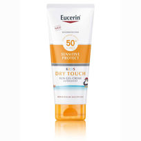 Eucerin Sun Kids Sensitive Protect Dry Touch, kremni gel za zaščito otroške kože pred soncem ZF 50+