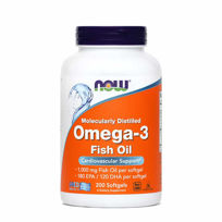 Now Omega 3, koncentrat ribjega olja 1000 mg