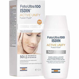 ISDIN Fotoultra ISDIN Active Unify Fusion, fluid za poenotenje z ZF50+