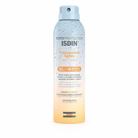 ISDIN Fotoprotector Transparent Wet Skin, prozoren sprej z ZF 50
