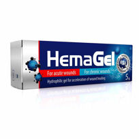 Slika HemaGel gel za celjenje ran, 5 ali 30 g