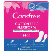 Carefree Cotton Feel Flexiform Fresh, odišavljeni ščitniki perila