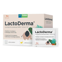 Slika LactoDerma vrečke s praškom, 30, 60 ali 90 vrečk
