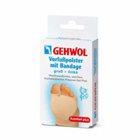 Gehwol, blazinica za sprednji del stopala s trakom
