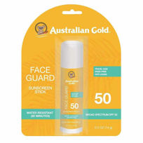 Australian Gold Face Guard, zaščita pred soncem v stiku