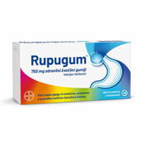 Rupugum, zdravilni žvečilni gumiji proti zgagi